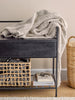 Ghina Throw, Nature, Recycled Cotton