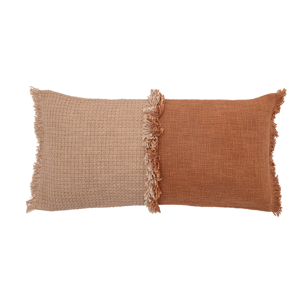 Hanni Cushion, Brown, Cotton