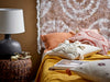Hanni Cushion, Brown, Cotton