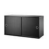 String Cabinet with Sliding Door