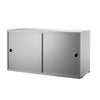 String Cabinet with Sliding Door