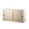 String Cabinet with Sliding Door