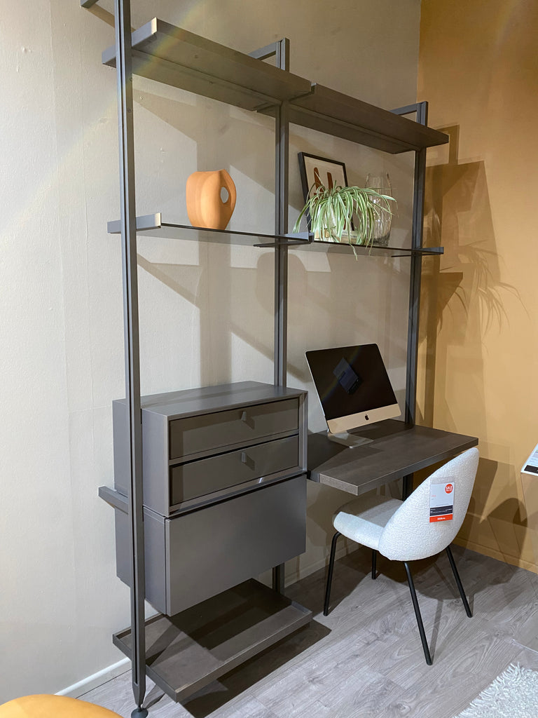 ANTIS DESK & SHELVING UNIT