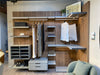 STORE CORNER WALK IN WARDROBE