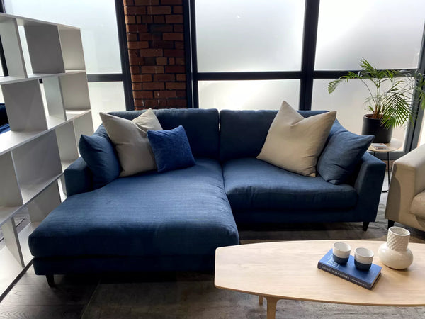 HUDSON 4 SEATER CHAISE & ARMCHAIR