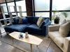 HUDSON 4 SEATER CHAISE & ARMCHAIR