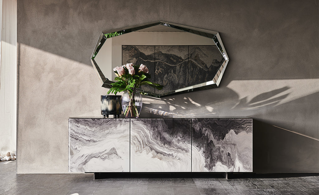 CATTELAN ITALIA FOCUS CRYSTALART SIDEBOARD