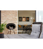 Le Feu Ground High Fireplace - Black