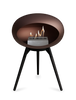 Le Feu Ground Low Fireplace - Mocca