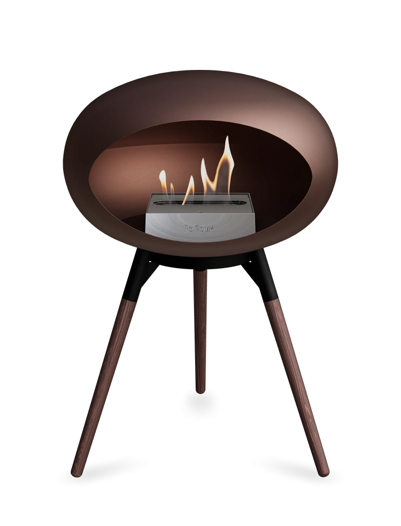 Le Feu Ground Low Fireplace - Mocca