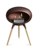 Le Feu Ground Low Fireplace - Mocca