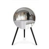 Le Feu Eye Fireplace - Silver