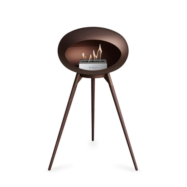 Le Feu Ground High Fireplace - Mocca