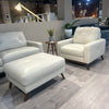 PICENO 3 SEATER, ARMCHAIR & FOOTSTOOL
