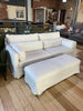 SARA 3 SEATER SOFA & FOOTSTOOL