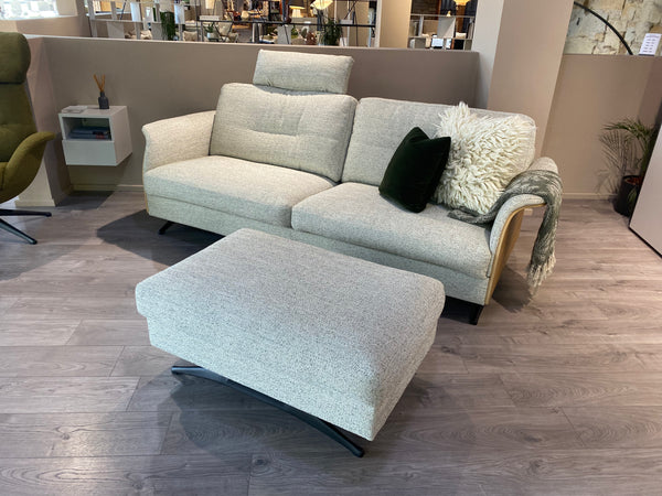 FLEX LUX GINO 3 SEATER SOFA & FOOTSTOOL