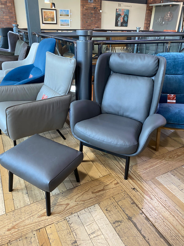 PIA ARMCHAIR & FOOTSTOOL