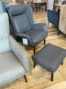 PIA ARMCHAIR & FOOTSTOOL