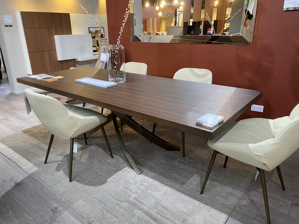 ARTISTICO WOOD VENEER DINING TABLE