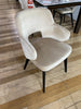 CALLIGARIS FOYER ARM DINING CHAIRS X 2