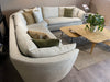 BERGEN CORNER CONFIGURATION & FOOTSTOOL