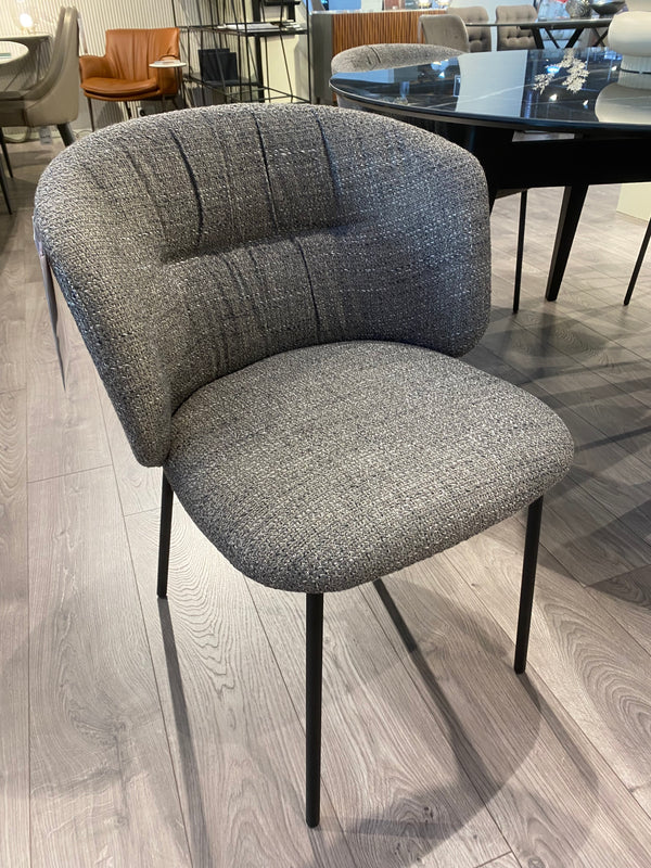 CALLIGARIS SWEEL METAL DINING CHAIRS x 4