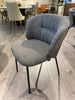 CALLIGARIS SWEEL METAL DINING CHAIRS x 4