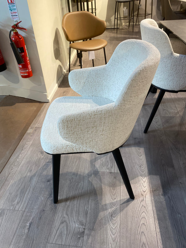 CALLIGARIS FOYER ARM DINING CHAIRS X 2