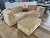 CLEO CHAISE SOFA & FOOTSTOOL