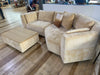 CLEO CHAISE SOFA & FOOTSTOOL