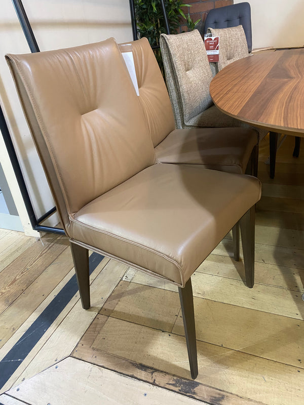 CALLIGARIS ROMY ANTELOPE DINING CHAIRS X2