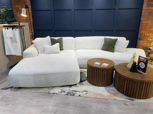 EDEN ROUNDED CHAISE SOFA