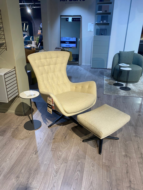 MYA ARMCHAIR & FOOTSTOOL