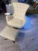 MYA ARMCHAIR & FOOTSTOOL