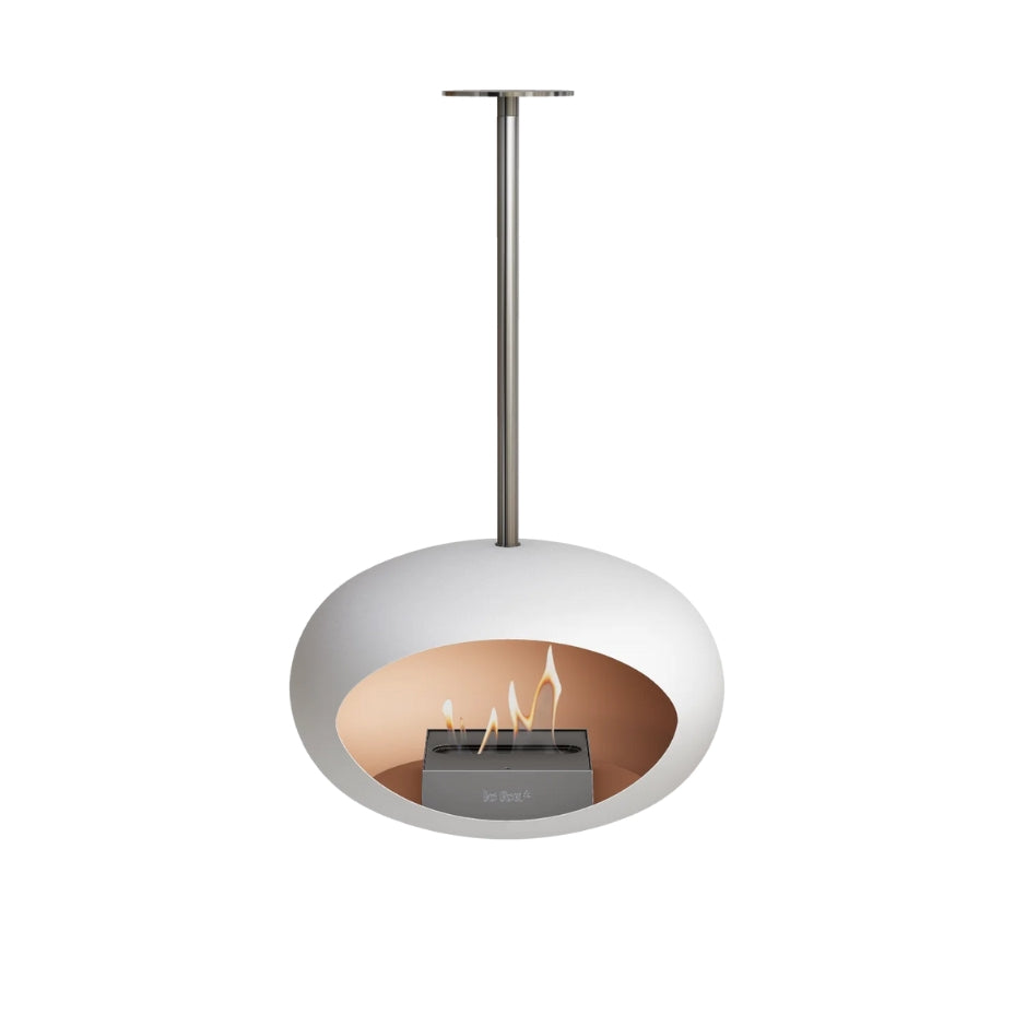 Le Feu Sky Fireplace - White
