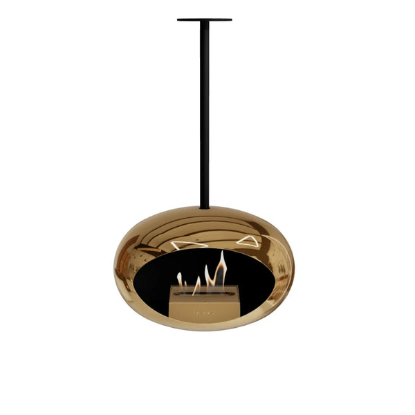 Le Feu Sky Fireplace - Chromed Rose Gold