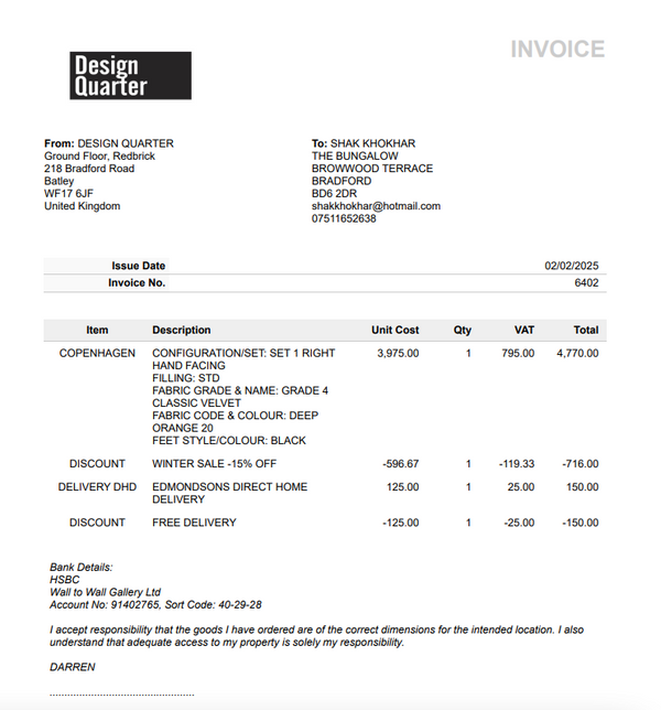 Khokar Balance Order 6402