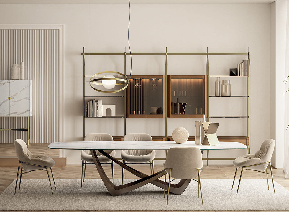 BONTEMPI BACH DINING TABLE