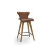 Tulip Wood Barstool Low