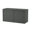 String Cabinet with Sliding Door