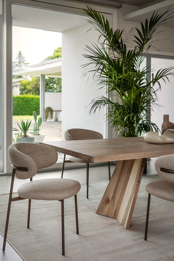 Calligaris Icaro Fixed Wooden Dining Table