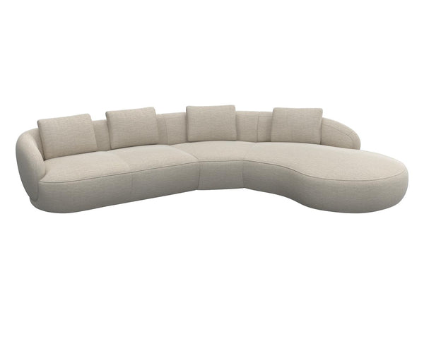 Zaragoza 2.5 Seater Round Chaise